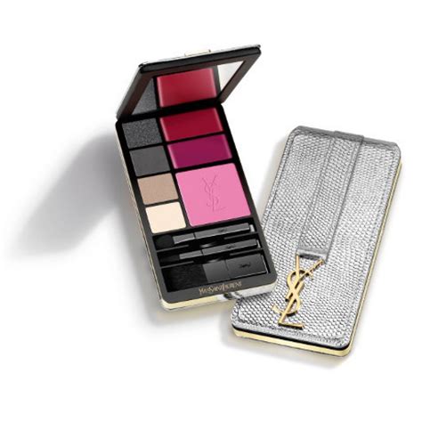 yves saint laurent very ysl silver edition makeup palette|ysl beauty mini clutch palette.